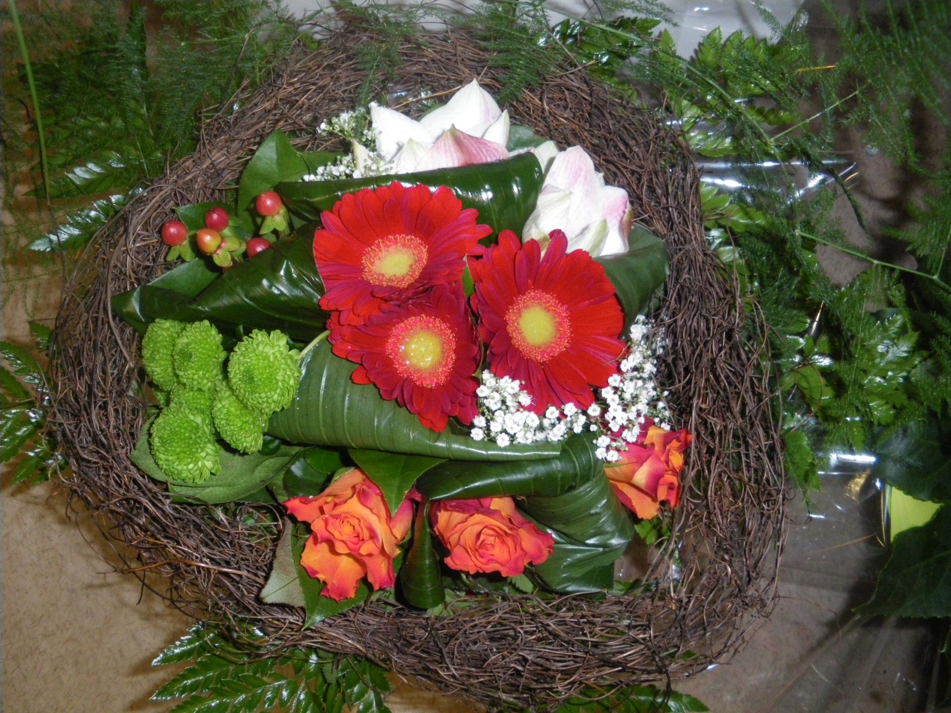 bouquet et compositions florales